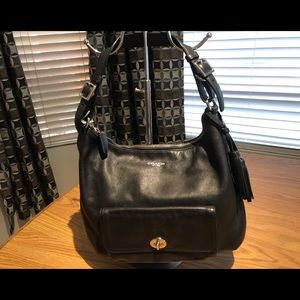 Coach Black Legacy Courtney Shoulder Bag # 22381